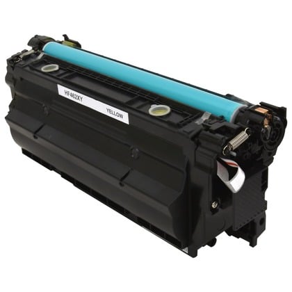 Compatible hp 656x (cf462x) high-yield yellow toner cartridge