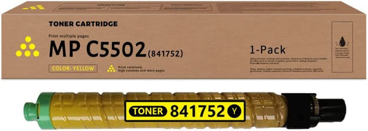 Compatible Yellow Toner Cartridge for Ricoh 841680 (841752)